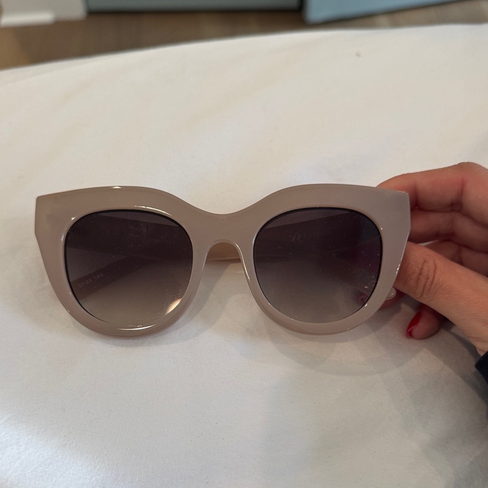 Le Specs Taupe Sunglasses